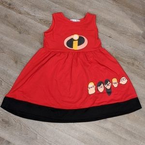NWT kids Incredibles Hero Dress 140cm (size 6/7)